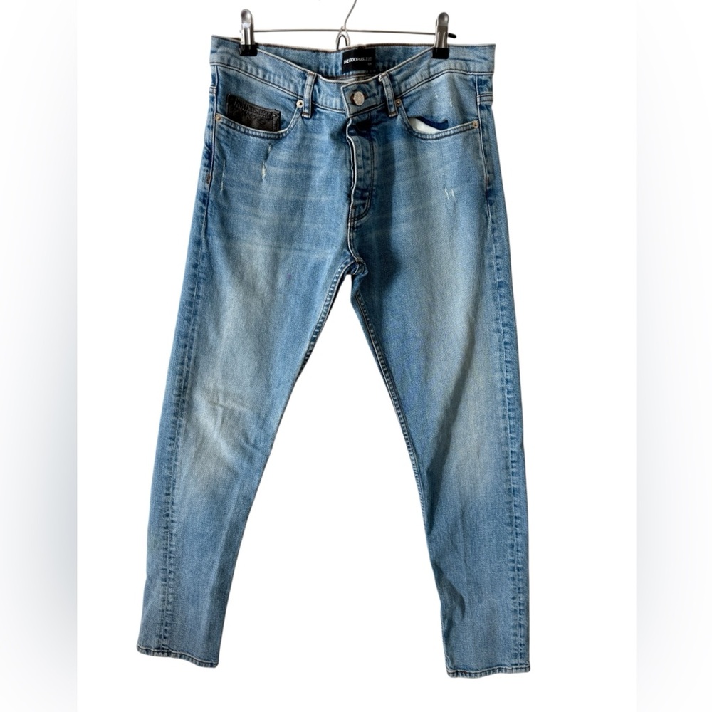 The Kooples Men’s- Light Blue Straight Leg Jeans. Size 32. Slim